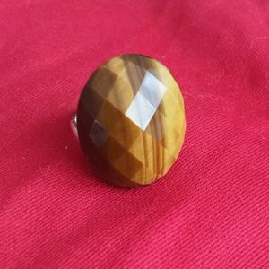 Tigers eye ring